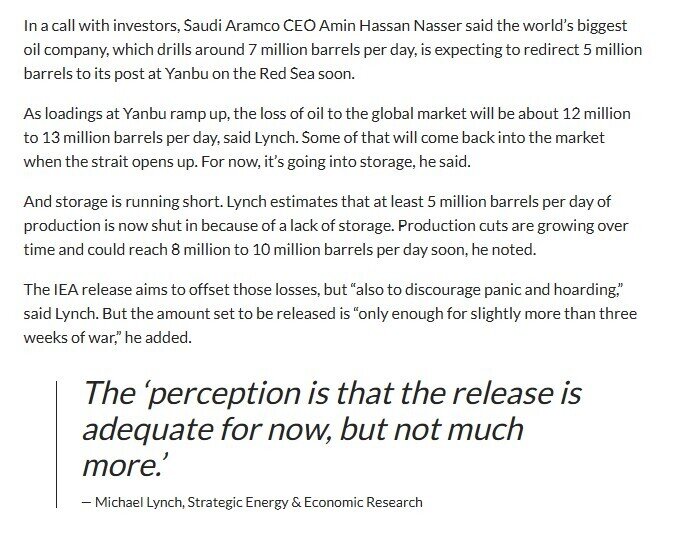 IEA xả kho kỷ lục 400 triệu thùng, vì sao giá dầu vẫn tăng vọt?
