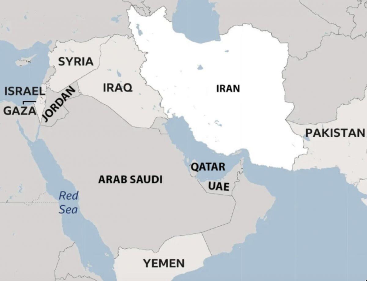 Máy bay tiếp dầu Mỹ rơi gần Iran