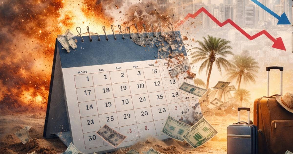 600 triệu USD "bốc hơi" mỗi ngày: Du lịch toàn cầu lao đao vì xung đột Trung Đông