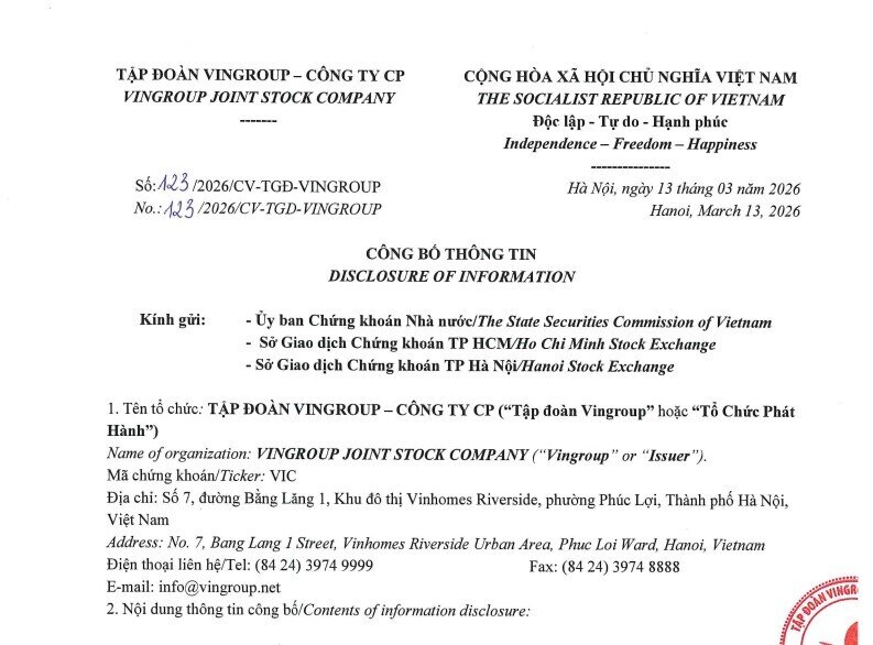 Vingroup phê duyệt niêm yết 350 triệu USD trái phiếu quốc tế tại Áo