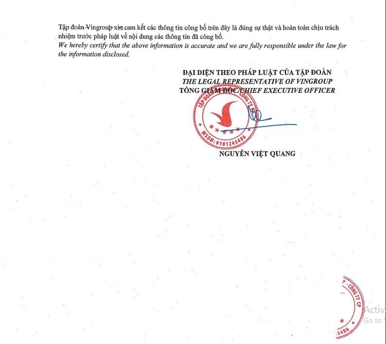 Vingroup phê duyệt niêm yết 350 triệu USD trái phiếu quốc tế tại Áo