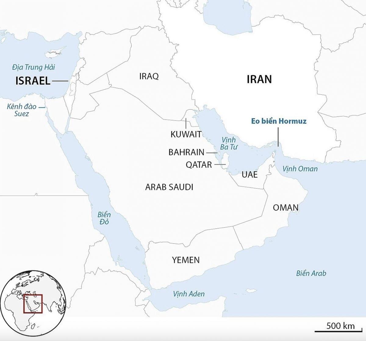 Iran thách ông Trump điều tàu chiến đi qua Eo biển Hormuz