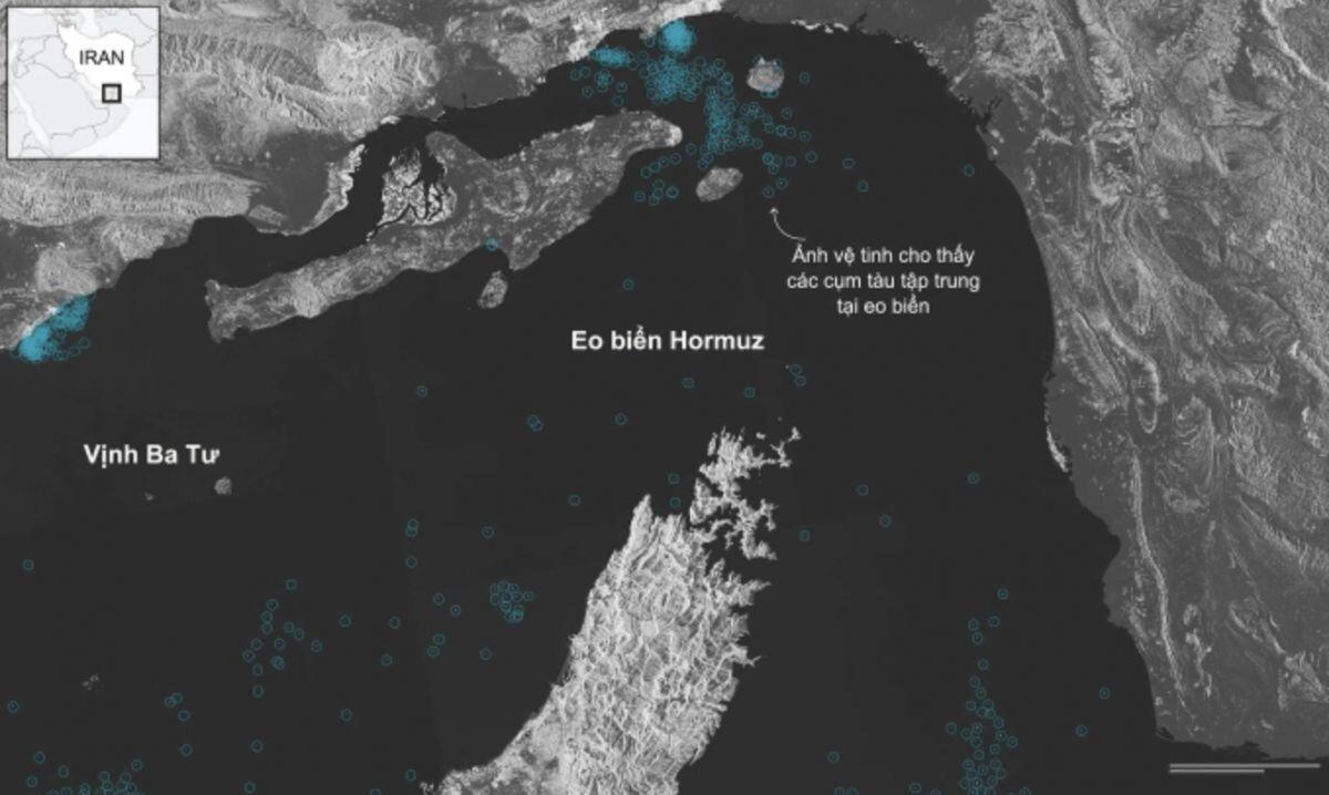 Những tàu dầu được đặc cách qua eo biển Hormuz