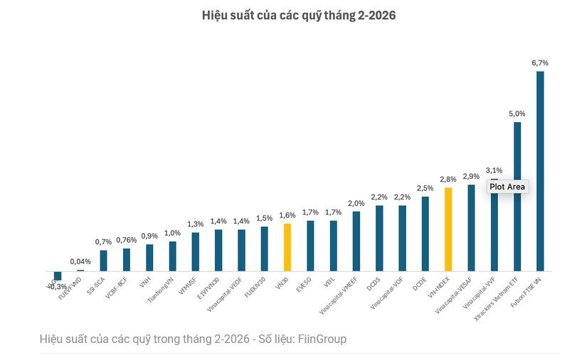 Loạt quỹ đầu tư hiệu suất thua xa VnIndex
