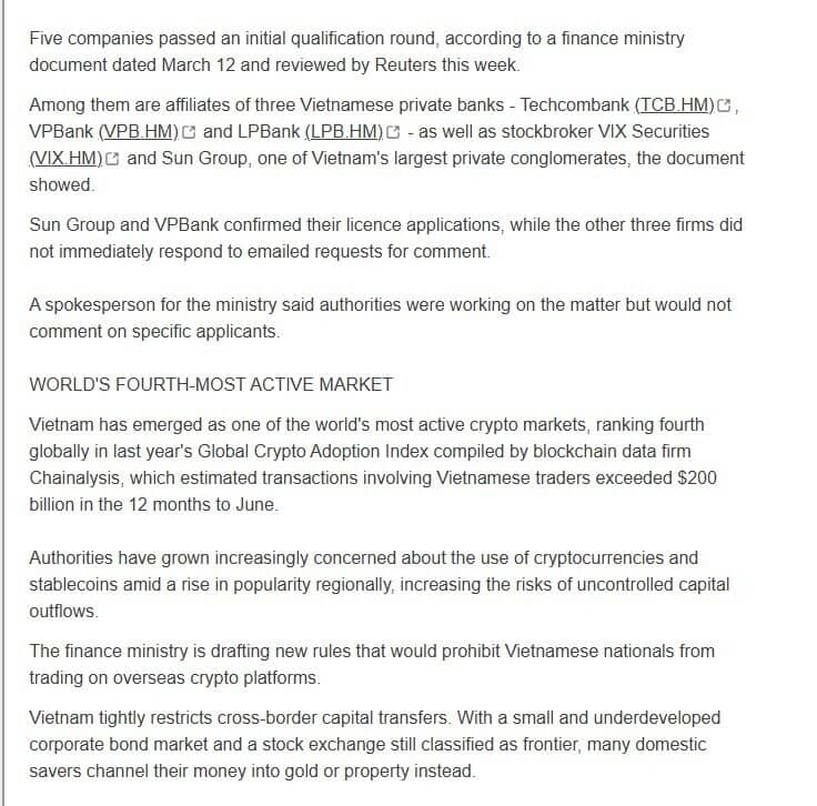 Việt Nam sẽ thí điểm sàn tiền số ngay trong tháng này, lộ diện 5 doanh nghiệp đầu tiên vượt qua vòng sơ tuyển