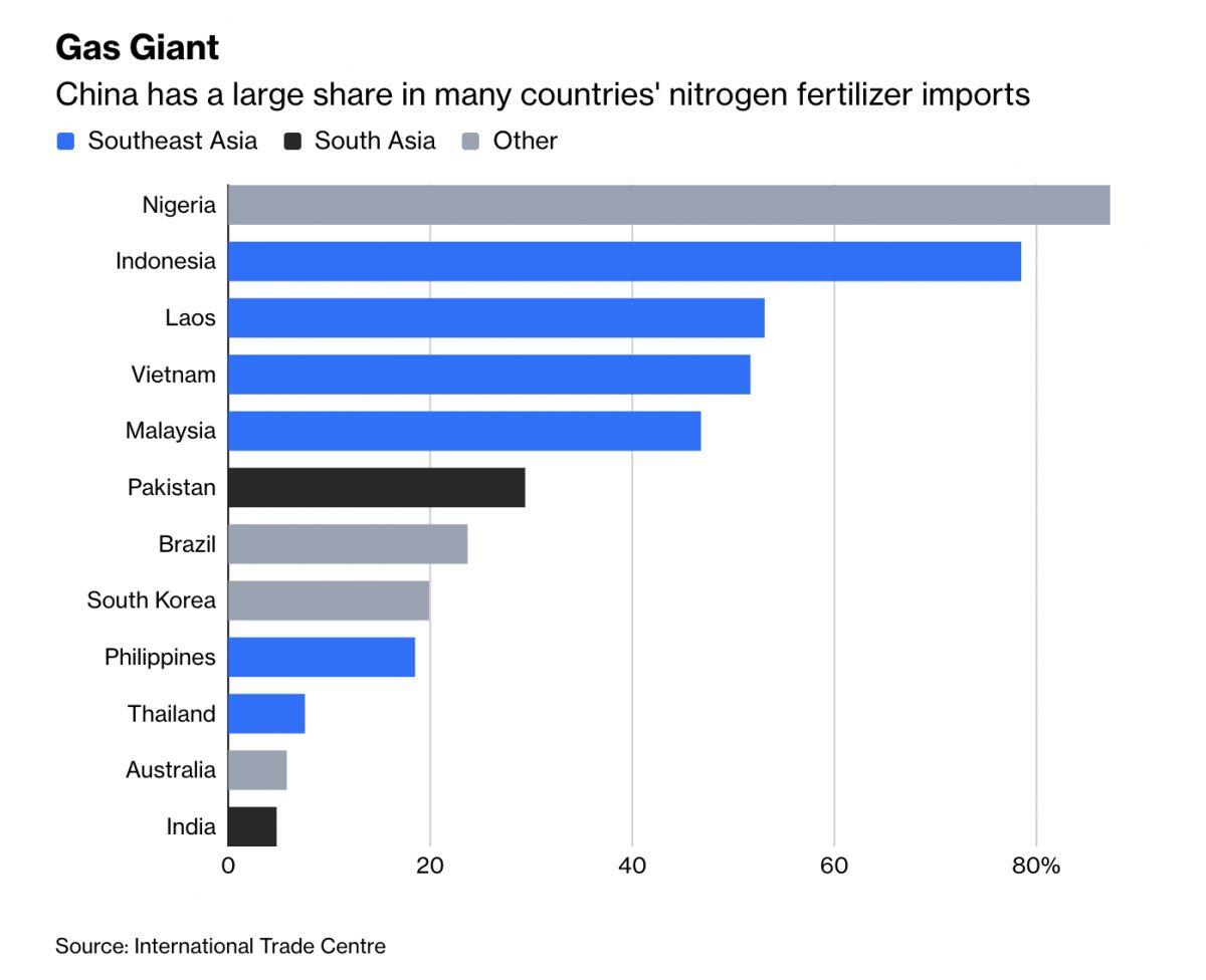Không chỉ dầu mỏ, phân bón có thể trở thành lợi thế chiến lược mới của Trung Quốc giữa khủng hoảng Eo biển Hormuz