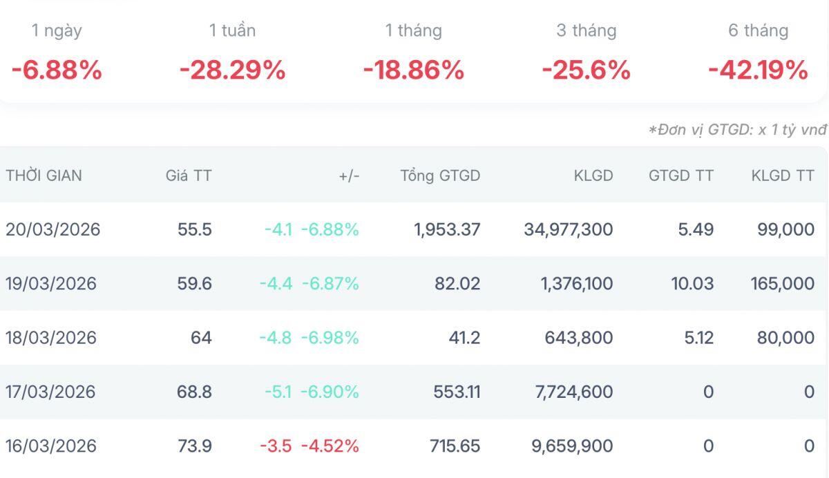 DGC “rơi tự do”: Giải cứu bất thành, vốn hóa bốc hơi gần 10.000 tỷ