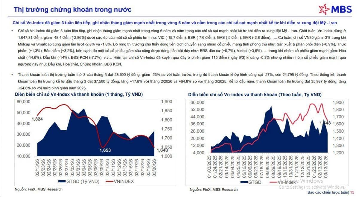 VnIndex đang hướng đến tháng giảm mạnh nhất kể từ thời Covid