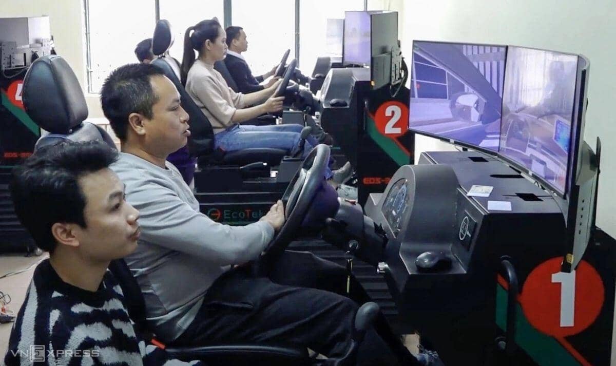 Học viên phải xem video tai nạn trước khi thi bằng lái