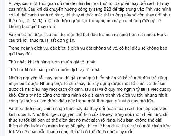 Biến động lớn tại Vntrip: Ông Lê Đắc Lâm rút lui
