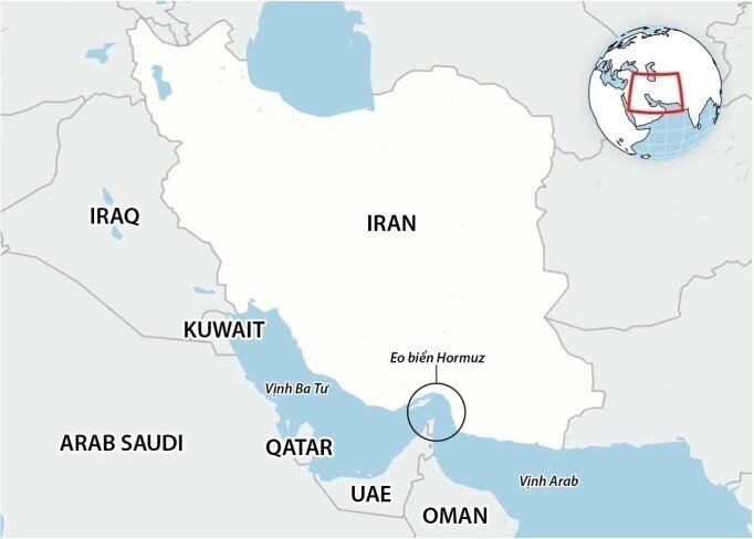 Iran cho phép 'tàu không thù địch' đi qua eo biển Hormuz