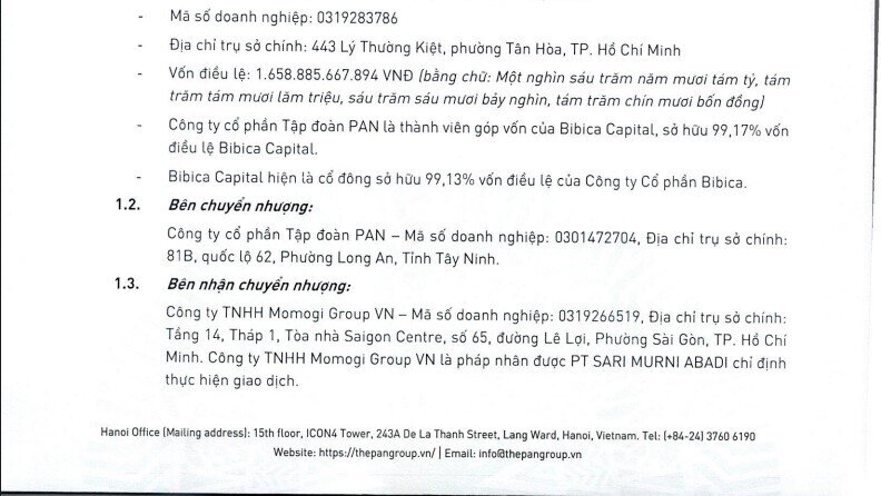 Thoái vốn tại Bibica, ông Nguyễn Duy Hưng thu gần 2.000 tỷ đồng