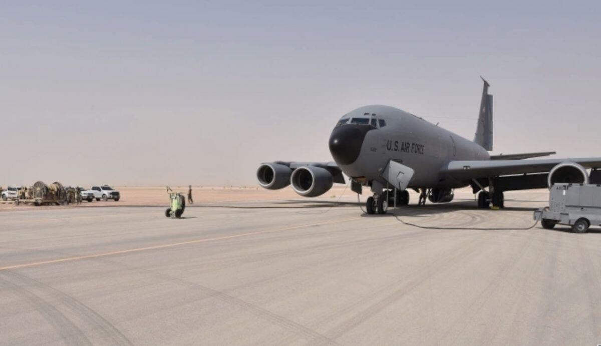 'Loạt máy bay tiếp dầu Mỹ' bị hư hại trong đòn tập kích của Iran