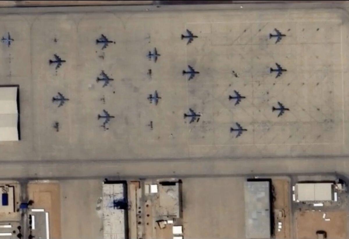 'Loạt máy bay tiếp dầu Mỹ' bị hư hại trong đòn tập kích của Iran