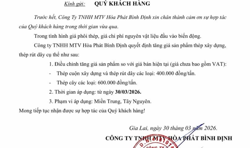 Bất ngờ: Hoà Phát, Việt Đức, Việt Ý... tăng mạnh giá thép