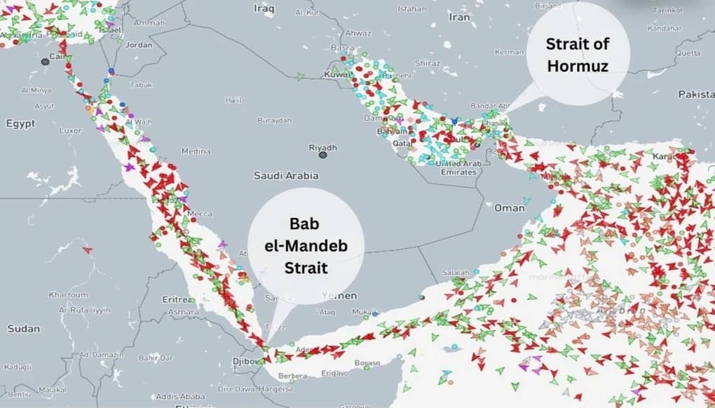 Sau Hormuz là cuộc khủng hoảng toàn diện tại Bab el-Mandeb?