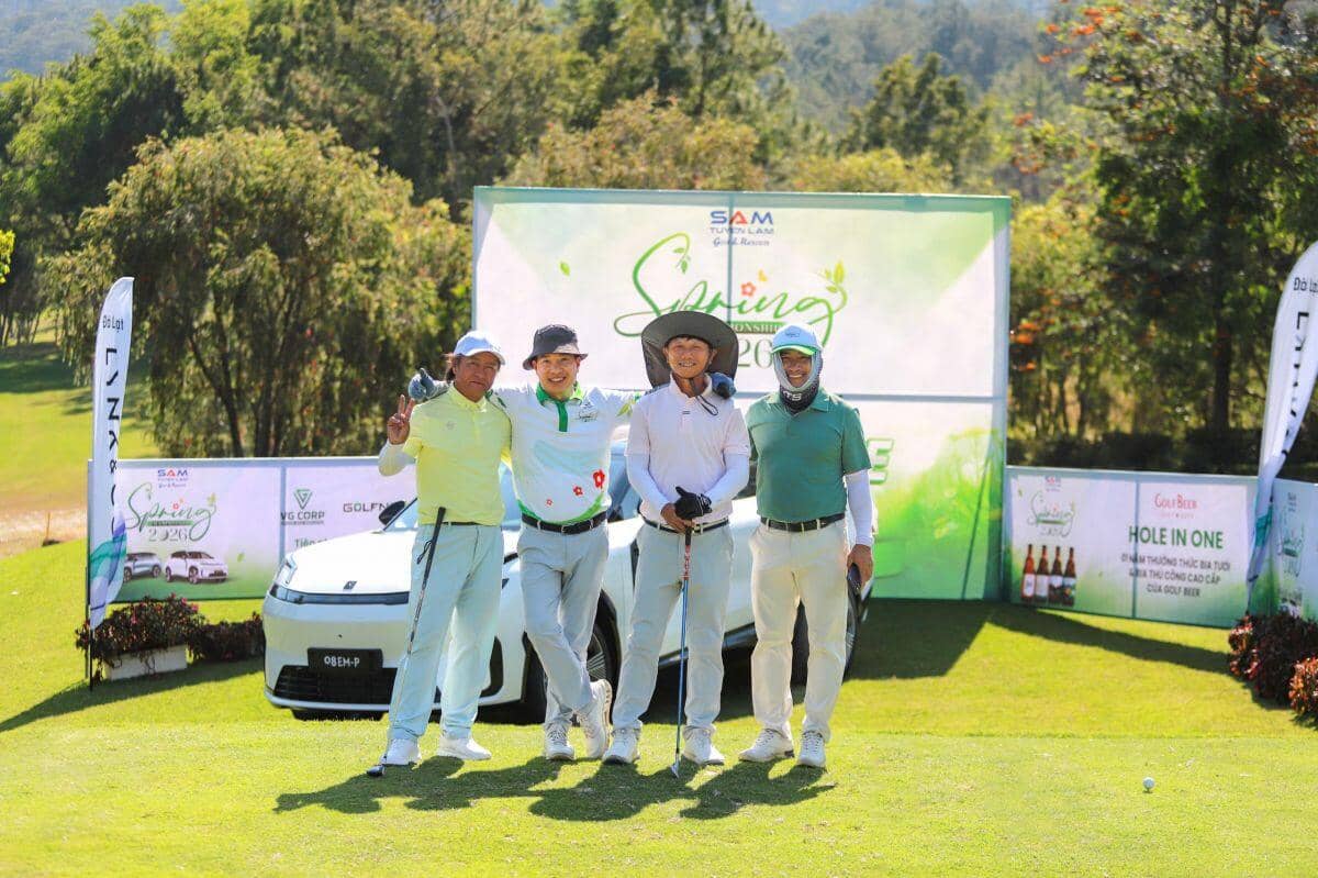 Giải golf SAM Tuyền Lâm Spring Championship 2026: Lan tỏa sức hút du lịch golf & nghỉ dưỡng tại Đà Lạt