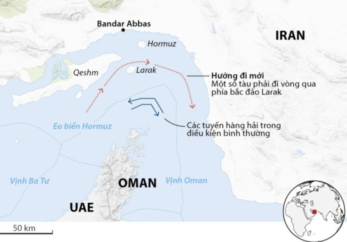 Ông Trump có thể cân nhắc ngừng chiến mà không cần mở lại Hormuz