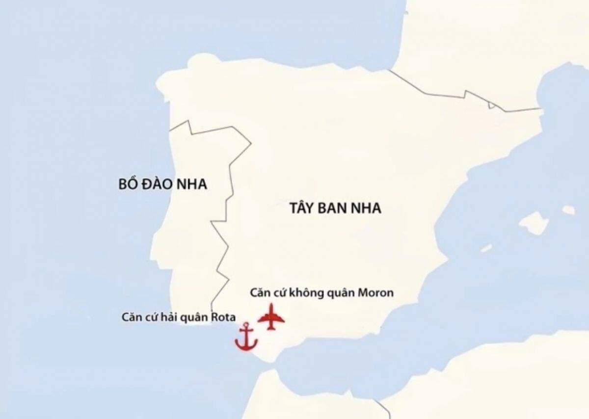 Tây Ban Nha đóng không phận với máy bay Mỹ tham gia tấn công Iran