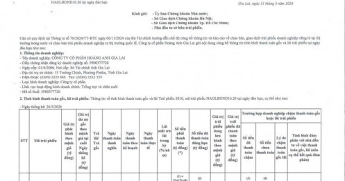 Bộ Tài chính xóa hơn 1.500 tỷ đồng tiền lãi với khoản nợ của bầu Đức