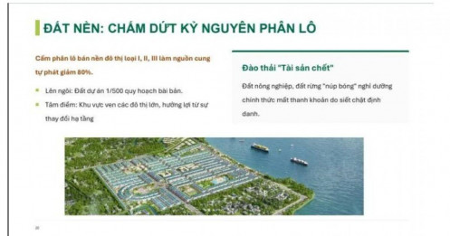 Hết thời phân lô bán nền