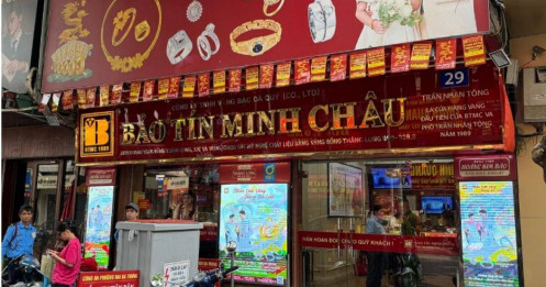 Giá vàng giảm, Bảo Tín Minh Châu sẵn sàng bán 10 chỉ cho khách