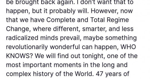 Ông Trump dọa Iran: 'Cả một nền văn minh có thể biến mất trong đêm nay'