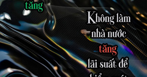 Giá dầu tăng không làm Nhà nước tăng lãi suất để kiểm soát lạm phát