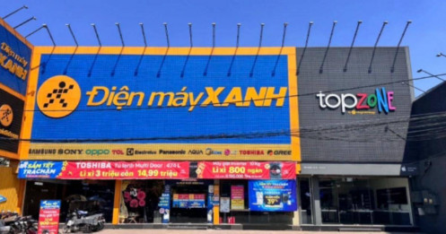 Doanh thu Điện Máy Xanh tăng cao
