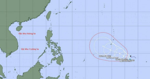 Xuất hiện áp thấp nhiệt đới dự báo mạnh lên thành bão, có vào Biển Đông?