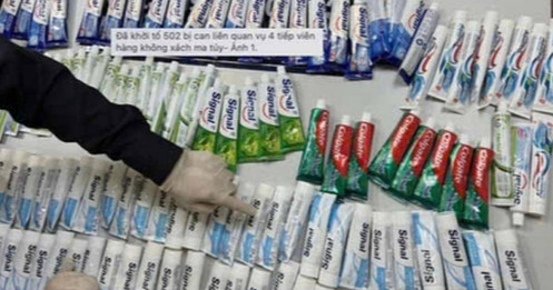 Truy nã "ông trùm" giấu ma túy trong kem đánh răng