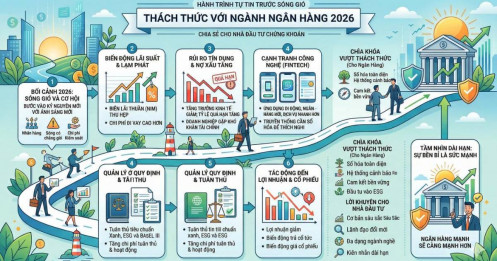 Thách thức cho ngành ngân hàng 2026 và cuộc chiến bảo vệ biên lãi thuần