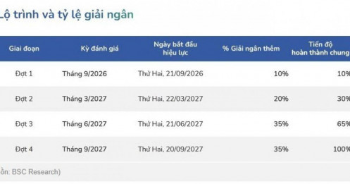 Nâng hạng FTSE: Dòng tiền đến chậm, bùng nổ mạnh từ 2027