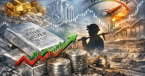Bạc xây nền giá vững quanh 70 USD, dư địa tăng phụ thuộc vào lạm phát