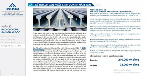 Lãnh đạo Hòa Phát nêu 5 'cơn gió ngược' với doanh nghiệp trong năm 2026