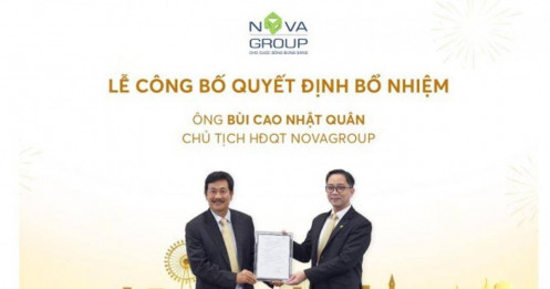 ‏NovaGroup kiện toàn bộ máy lãnh đạp cấp cao