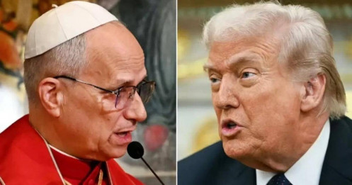 Ông Trump: Tôi không đối đầu với Giáo hoàng