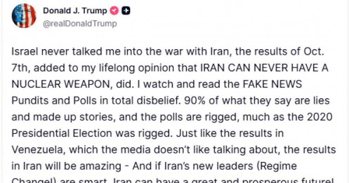 Trump nói thẳng: Không phải Israel, Mỹ tự quyết tấn công Iran vì “lằn ranh hạt nhân”