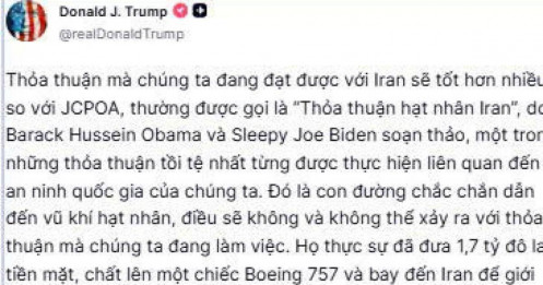 Ông Trump khẳng định sẽ làm điều Obama chưa làm được với Iran