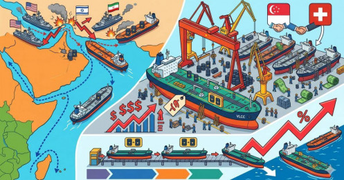 Xưởng đóng tàu Trung Quốc hưởng lợi lớn nhờ chiến sự Trung Đông