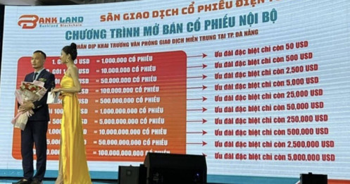 Ông chủ Bankland 'vẽ dự án', lừa hàng nghìn người mua cổ phiếu chưa niêm yết