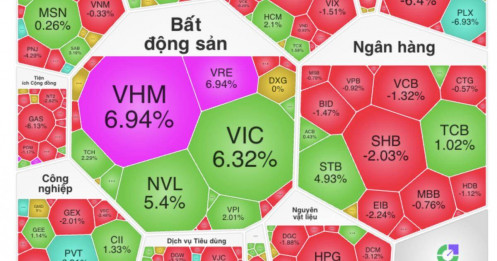 VN-Index tăng gần 23 điểm dù khối ngoại xả mạnh, bí mật nằm ở nhóm cổ phiếu này