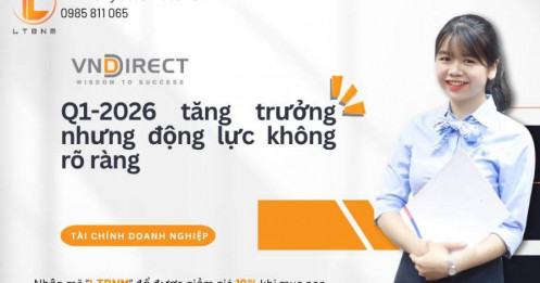 VND: Q1-2026 tăng trưởng nhưng động lực không rõ ràng