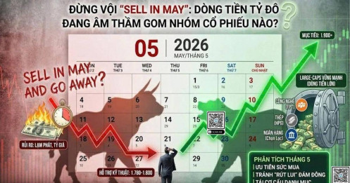 [Góc nhìn đầu tư] “Sell in may” có thực sự đáng sợ? Bóc tách vĩ mô và định vị dòng tiền tháng 5/2026