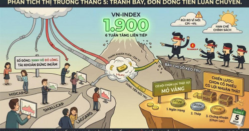 VN-Index Sát 1.900: Tại Sao Điểm Số Tăng Nhưng Tài Khoản Đứng Im?