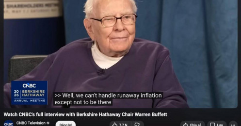 Warren Buffett vừa nói về việc khi lạm phát mất kiểm soát, hành vi tài chính trở lên phi lý và rủi ro từ những điều nằm ngoài trí tưởng tượng