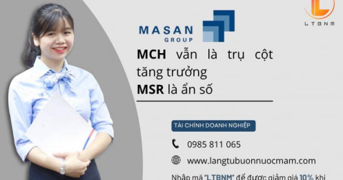 MSN - MCH vẫn là trụ cột tăng trưởng, MSR là ẩn số
