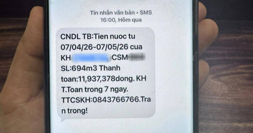 Tiền nước bằng....một tháng lương?