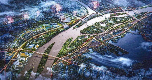 "Siêu dự án" sông Hồng bất ngờ rút bớt 120.000 tỷ đồng