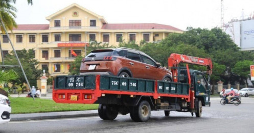 Đề xuất bổ sung quyền phạt 9 lỗi đăng ký xe cho trưởng công an xã